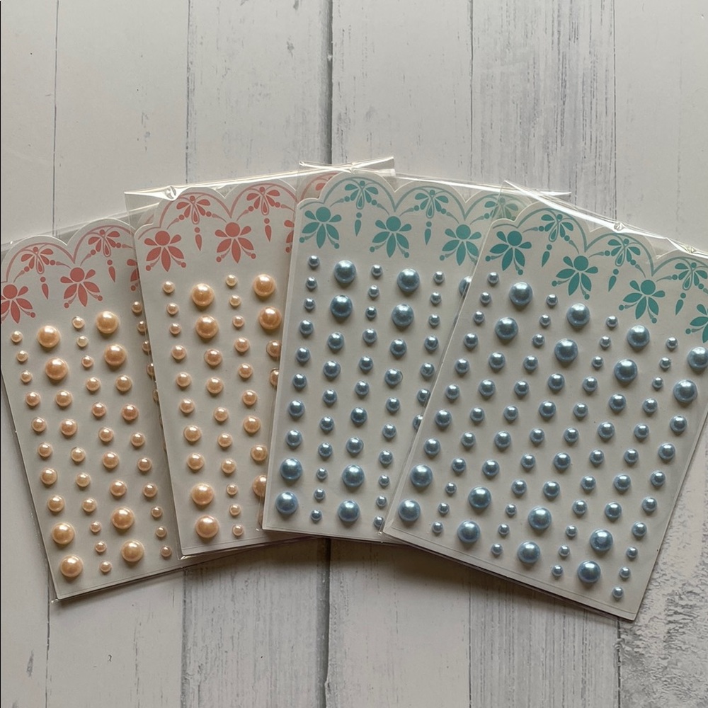 Michaels Pearl Embellishments | Scrapbooking & Card Making